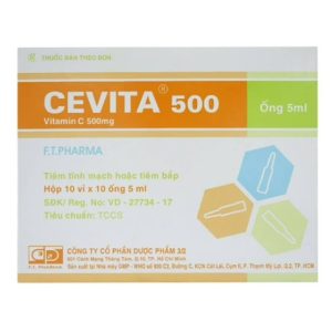 Cevita 500 mg Cty 3/2 (H/100 ống 2ml)