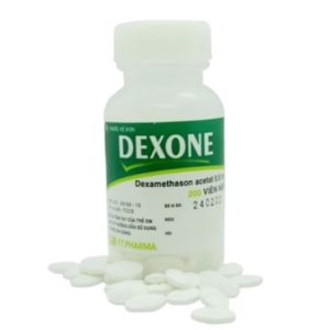 Dexone Dexamethason 0.5mg Cty 3/2 (C/200v)