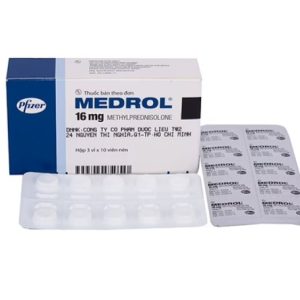 Medrol 16 Methylprednison 16mg Pfizer (H/30v)