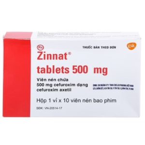 Zinnat 500mg Gsk (H/10v)