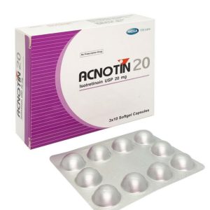 Acnotin 20mg Mega H/30 nang mềm