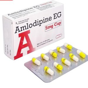 Amlodipine EG 5mg Phú Yên H/30 nang