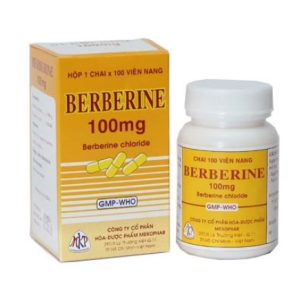 Berberine 100mg caps Mekophar C/100