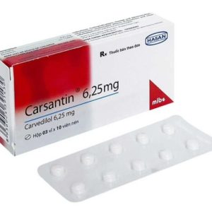 Carsantin 6,25mg Carvedilol Hasan (H/30v)