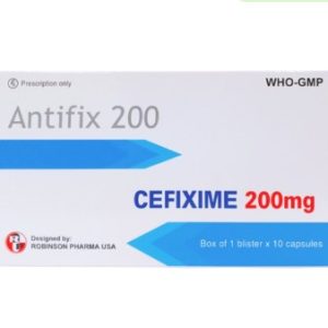 Cefixim 200mg cap Antifix 200 RBS H/10 viên