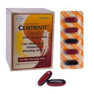 Cetrivit Ginseng TPCN Imexpharm H/60 nang mềm