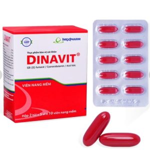 Dinavit sắt Imexpharm H/100 nang mềm