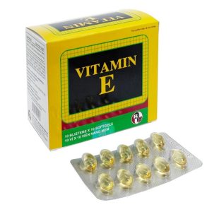 E 400 IU vitamin E Hộp 100 viên RBS