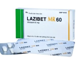 Lazibet MR Gliclazid 60mg Bidiphar (H/30v) phóng thích chậm