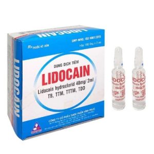 Lidocain 40mg/2ml Vĩnh Phúc H/100 ống