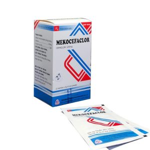 Meko cefaclor 125 mg Mekophar H/12 gói