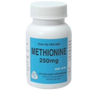 Methionin 250mg nén Mekophar C/150