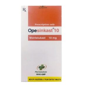 Montelukast 10mg Opesinkast Opv H/28 nén