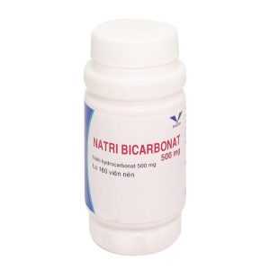 Natri Bicarbonat 500mg Bidiphar (C/160v)