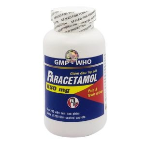 Paracetamol 650mg hồng RBS C/200 viên