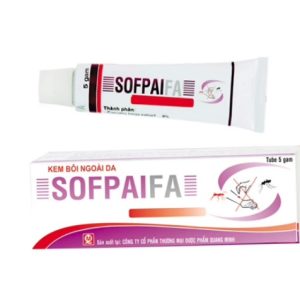 Sofpai mẫn ngứa Quang Minh lốc 10 tube/5g