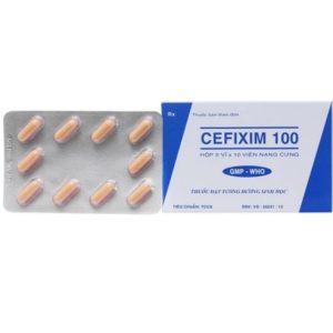 Cefixim 100mg nang Tiền Giang H/20