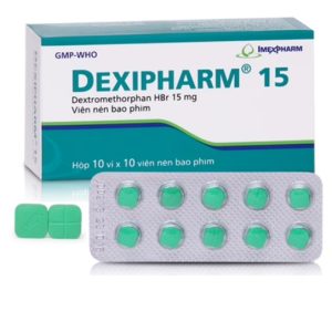 Dexipharm Dextrometrorphan 15mg Imexpharm H/100 Nén
