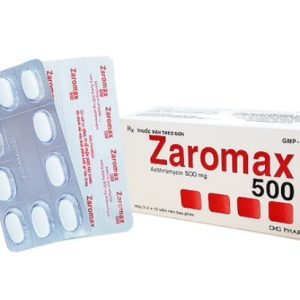 Azithromycin Zaromax 500mg Hộp 30 viên