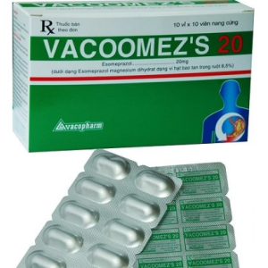 Esomeprazol 20mg Vacopharm vỉ nhôm H/100