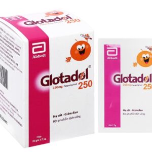 Glotadol 250mg Paracetamol Abbott H/20 gói
