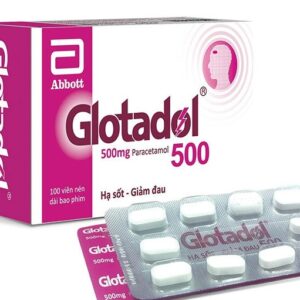 Glotadol 500mg Paracetamol Abbott H/100 viên nén