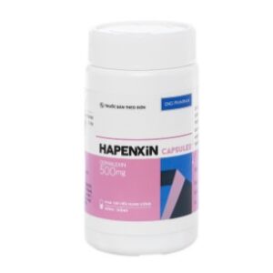 Hapenxin Cephalexin Cap 500mg Dhg (C/100v) (Hồng)
