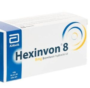 Hexinvon Bromhexin HCl 8mg Abbott H/100 viên